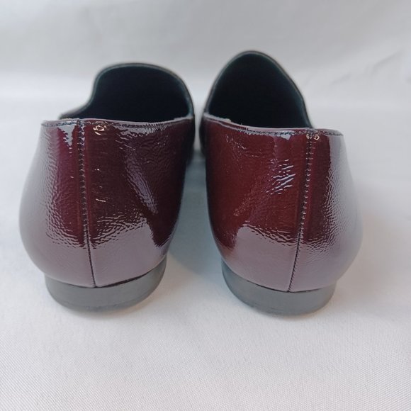 Paul Green Patent Leather Loafers, Brown,  Size 6.5 - Picture 6 of 8